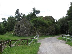 bózsva szikla